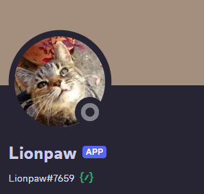 Lionpaw bot gif